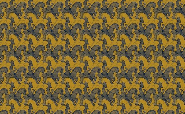 Обои Horseman M.C.Escher 23143