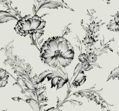 Обои Sketch Flower  Simplicity Collection 40300