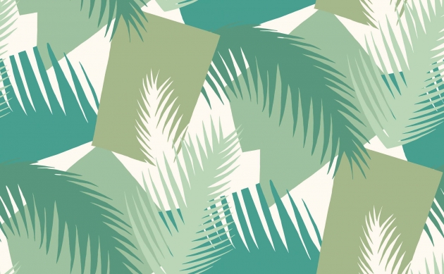 Обои Deco Palm Geometric II 105_8037