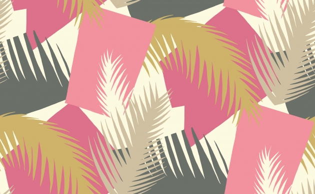 Обои Deco Palm Geometric II 105_8038