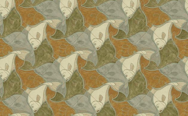 Обои Fish M.C.Escher 23102