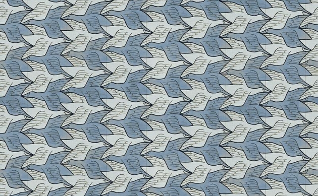 Обои Two Birds M.C.Escher 23133