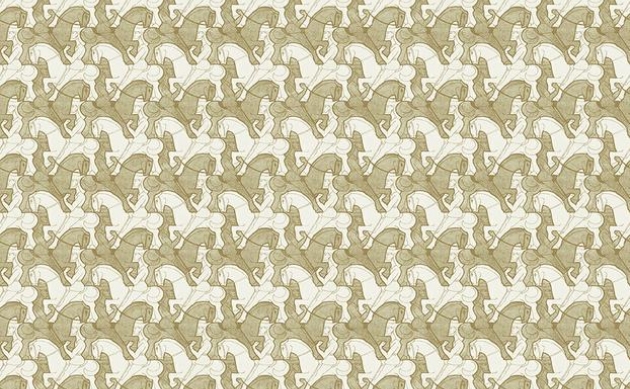 Обои Horseman M.C.Escher 23142