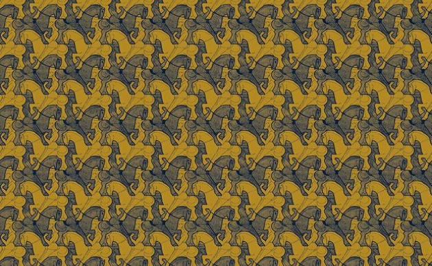 Обои Horseman M.C.Escher 23143