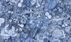 Обои Moooi Wallcovering  Tokio Blue/rendezvous MOOOI - wallcovering Tokyo Blue MO3012