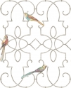 Обои Ironwork with Birds Chelsea Lane Collection JB60500